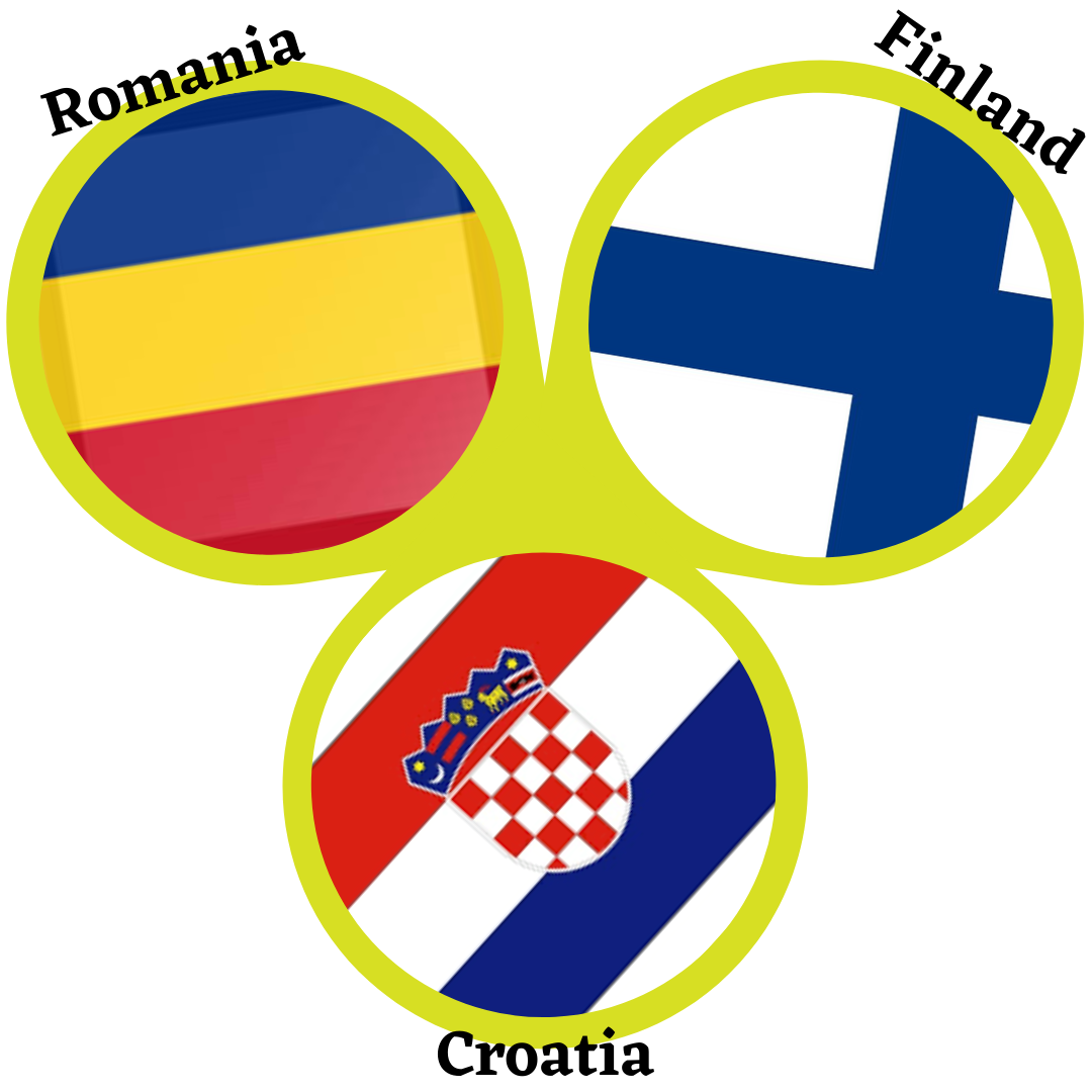 7th cycle – Romania, Finland, Croatia