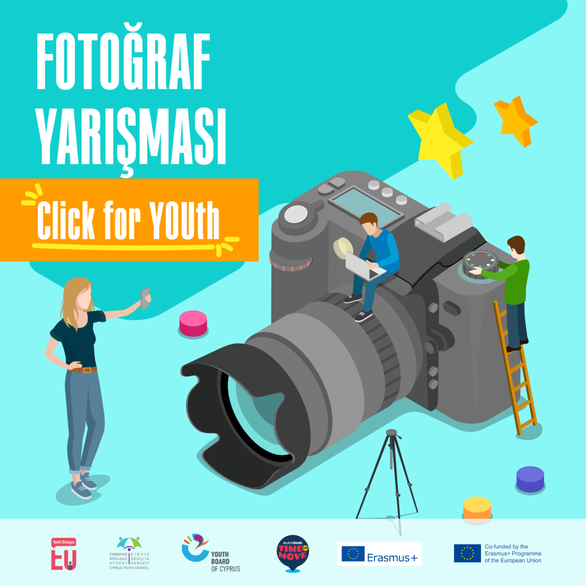 “Avrupa Gençlik Diyaloğu” Fotoğraf Yarışması Konu: ‘‘Click for YOUth’’ 