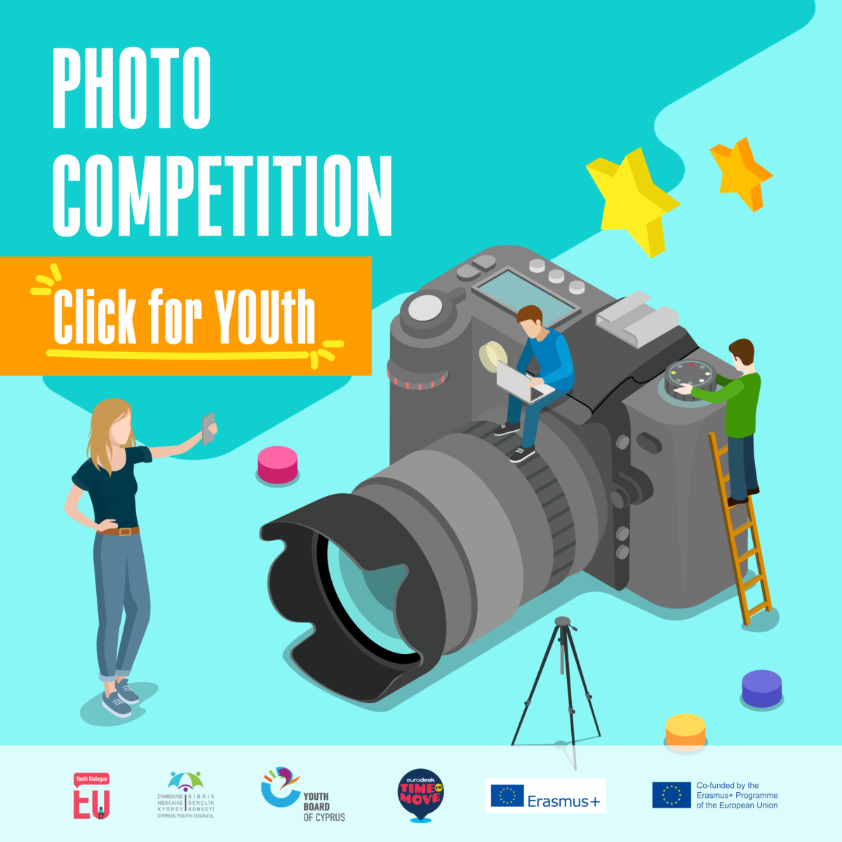 The winners of the photo competition “Click for YOUth” received their prizes!
